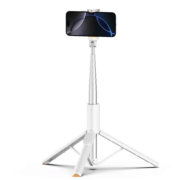 kijek-tech-protect-l09s-bluetooth-selfie-stick-tripod-white-kolor-bialy