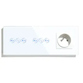 podwojny-dotykowy-sterownik-rolet-wifi-tuya-gniazdko-kontakt-szklany