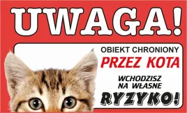 tabliczka-tablica-uwaga-kot-obiekt-chroniony-prezent-gadzet-12x20cm