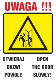 naklejka-ostrzegawcza-otwieraj-drzwi-powoli-15x21cm
