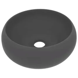luksusowa-okragla-umywalka-ciemnoszary-mat-40x15cm-ceramika-lumarko