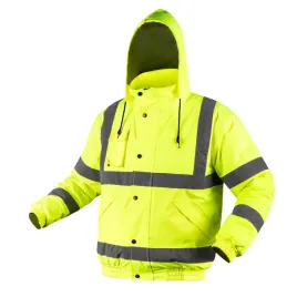 kurtka-robocza-ostrzegawcza-lekko-ocieplana-bomberka-zolta-rozmiar-m