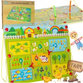 gra-labirynt-magnetyczna-planszowa-drewniana-do-podrozy-farma-2-graczy