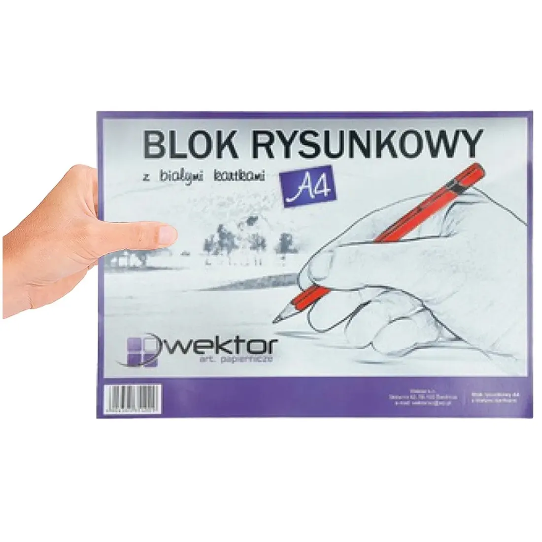 blok-rysunkowy-a4-wektor