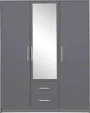 szafa-smart-z-lustrem-szary