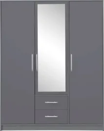 szafa-smart-z-lustrem-szary