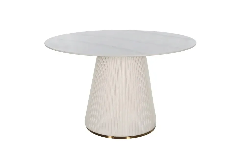 stol-do-jadalni-livin-hill-modig-okragly-stal-nierdzewna-120-cm-bialy-stan-nowy