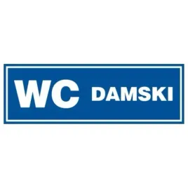 znak-tabliczka-wc-damski-10x30cm-pcv-1mm-tablica