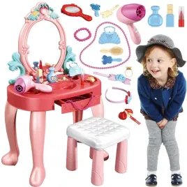 duza-toaletka-dla-dziewczynki-z-lustrem-suszarka