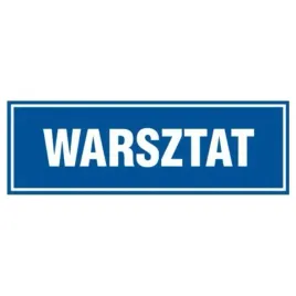 znak-tabliczka-warsztat-10x30cm-pcv-1mm-tablica