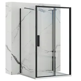kabina-prysznicowa-przyscienna-150x90-czarna-przesuwna-rea-rapid-slide