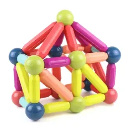 klocki-magnetyczne-magnetic-sticks-edukacyjne-3d-zabawka-zestaw-64-elementy