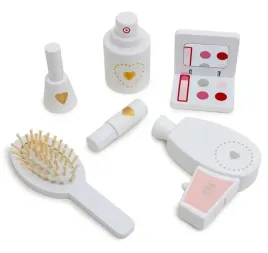 drewniana-toaletka-dla-dziewczynki-dzieci-duza-lustro-kosmetyki-suszarka