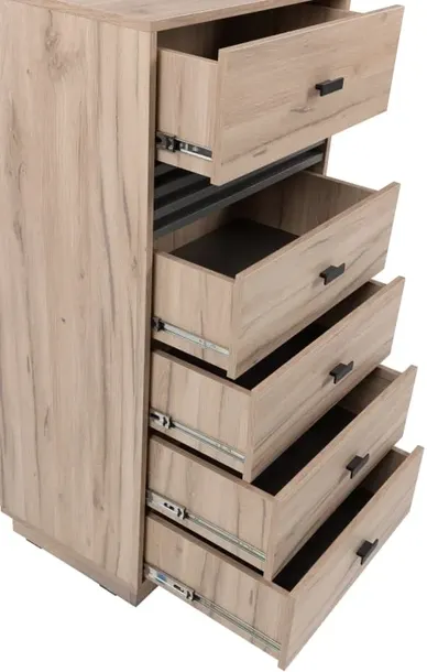 komoda-meblar-allmo-60x40x120-cm-antracyt-dab-matowa-6-szuflad-material-plyta-laminowana