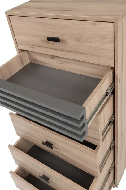 komoda-meblar-allmo-60x40x120-cm-antracyt-dab-matowa-6-szuflad-glebokosc-mebla-40-cm