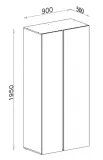 szafa-dwudrzwiowa-meblar-luca-90-cm-uchylna-bezowy-wielokolorowy-matowa-stan-nowy