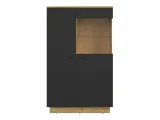 regal-do-salonu-black-red-white-zenda-90-cm-przeszklony-dab-czarny-stan-nowy