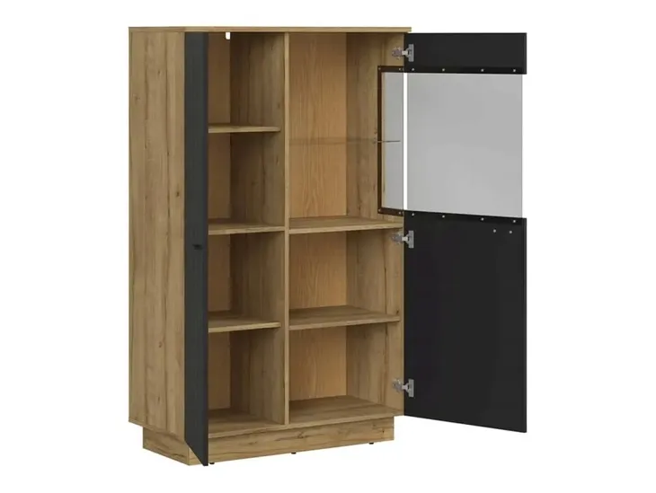 regal-do-salonu-black-red-white-zenda-90-cm-przeszklony-dab-czarny-kolekcja-zenda