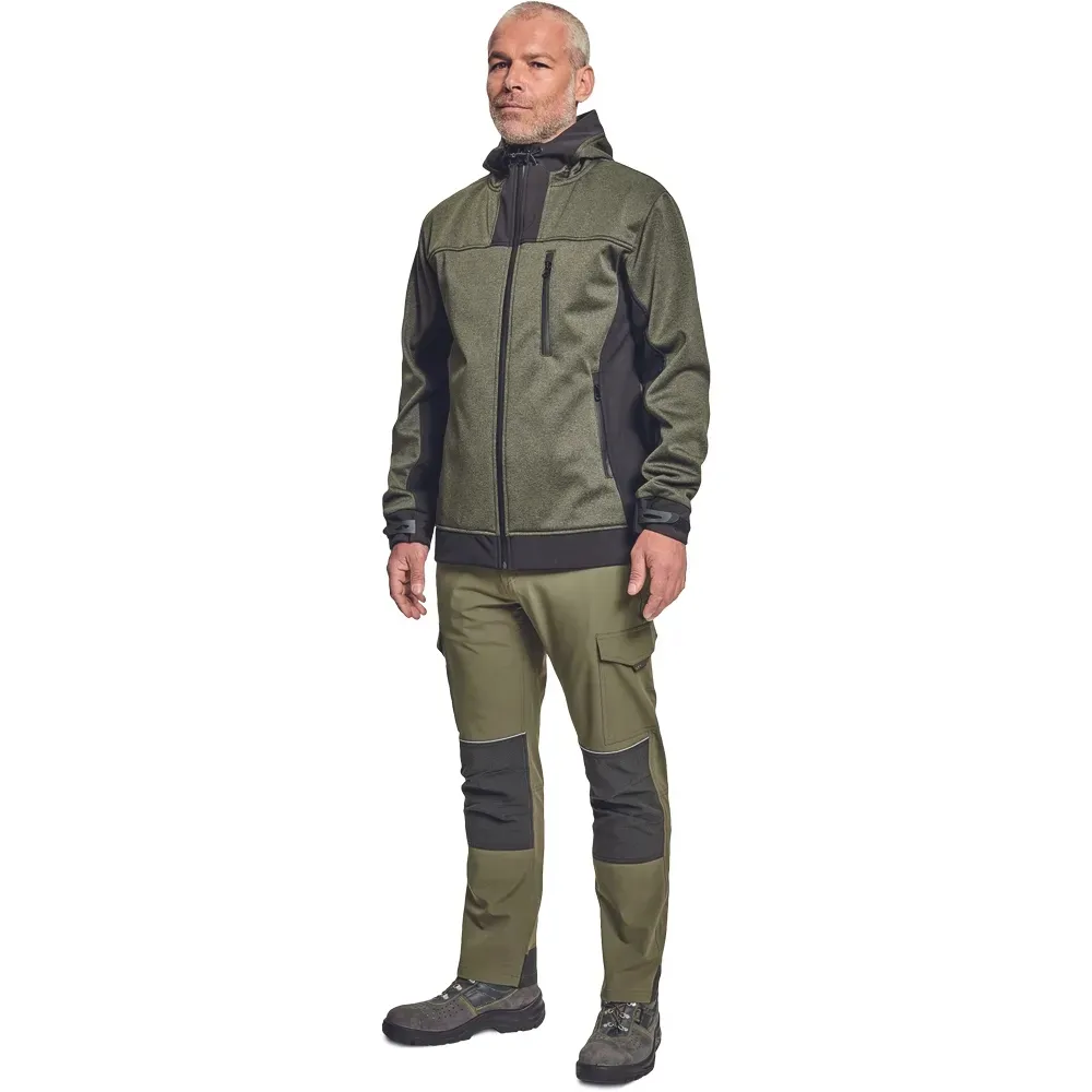 huyer-softshell-kurtka-oliwkowy-xxl-stan-nowy