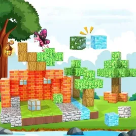 magnetyczny-klocki-minecraft-zestaw-wielka-blokow-gra-zielona-pilka-100el