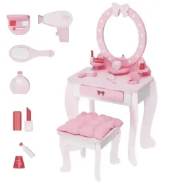 drewniana-toaletka-dla-dzieci-playtive-lustrem-taboretem-i-akcesoriami