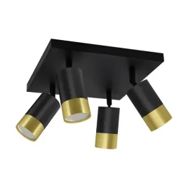lampa-sufitowa-plafon-regulowane-tuby-puzon-spt-4d-czarno-zlota-4xgu10