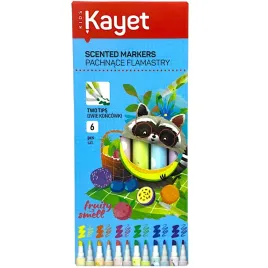kayet-flamastry-pachnace-6szt