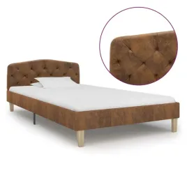 vidaxl-rama-lozka-brazowa-sztuczna-skora-zamszowa-90-x-200-cm