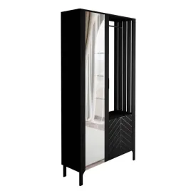 elegancka-garderoba-lumi-z-lustrem-czarna