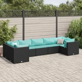 vidaxl-7-cz-zestaw-wypoczynkowy-do-ogrodu-poduszki-czarny-rattan-pe