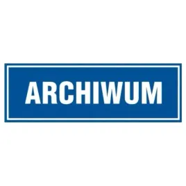 znak-tabliczka-archiwum-10x30cm-pcv-1mm-tablica