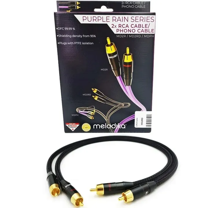 melodika-md2rd10-black-edition-2xrca-1m-stan-nowy
