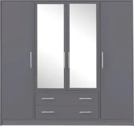 szafa-smart-z-lustrem-szary