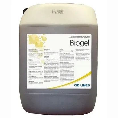 BIO GEL Cid Lines środek myjący, zasadowy, mycie pianowe KURNIKI 25 KG