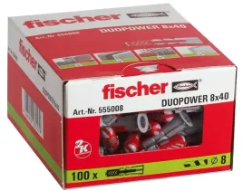 kolek-kolki-duopower-fischer-8x40-100szt-koszulka