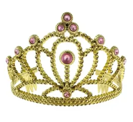 korona-diadem-ksiezniczki-krolowej-krolewny-zlota-z-rozowymi-perlami