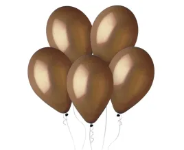 balony-pastelowe-brazowe-lateksowe-gemar-g110-30-cm-100-szt