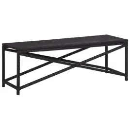 lawka-ogrodowa-120-cm-polirattan-czarna-lumarko