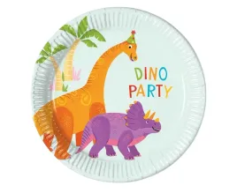 talerzyki-papierowe-dino-party-dinozaury-urodziny-dziecka-20-cm-8-szt