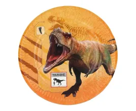 talerzyki-papierowe-z-nadrukiem-dinozaura-tyranozaur-23-cm-8-szt
