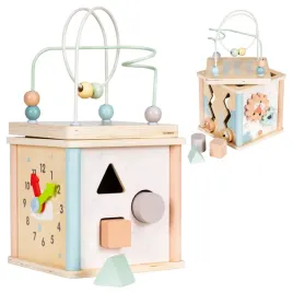 kostka-edukacyjna-drewniana-interaktywna-z-klockami-sorter-labirynt
