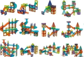 klocki-magnetyczne-swiecace-tor-kulkowy-klocki-konstrukcyjne-kulodrom-110el