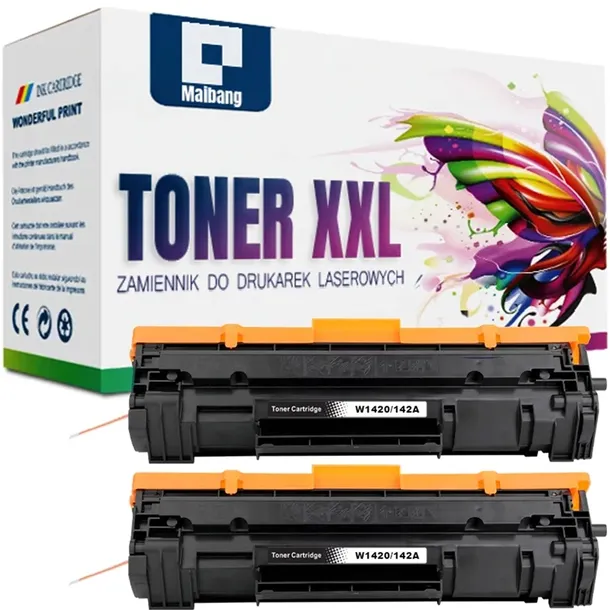 2x Toner do drukarki HP LaserJet M110w HP LaserJet M140w W1420A 142A + CHIP