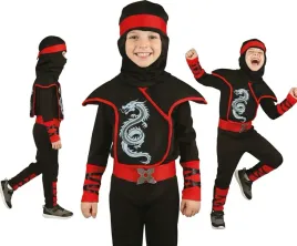 stroj-kostium-ninja-wojownik-warrior-halloween-karnawal-5-el-92-104-cm