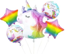 balony-foliowe-jednorozec-urodziny-zestaw-5-szt