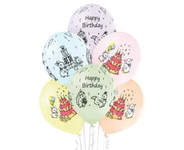 balony-na-urodziny-urodzinowe-happy-birthday-zwierzatka-30-cm-6-szt