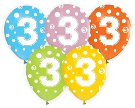 balony-cyfra-3-urodzinowe-kolorowe-30-cm-5-szt