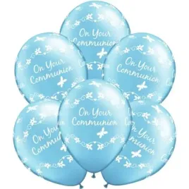 balony-on-your-communion-niebieskie-party-6-szt