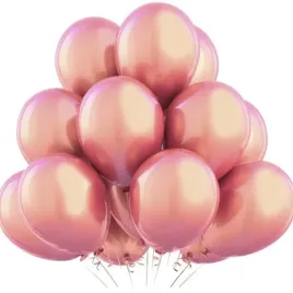 balony-sylwester-karnawal-rozowe-zloto-metalizowane-100-szt