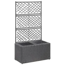donica-z-kratka-i-2-wkladami-58x30x107-cm-polirattan-czarna-lumarko